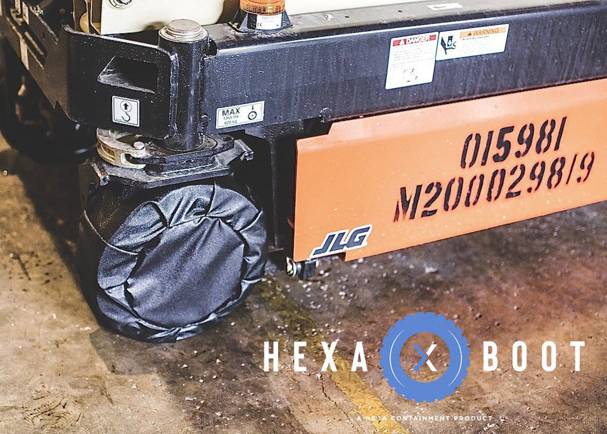 Genie GTH-1056 Boot Tire Covers and Catch Drip Protection – HEXA ...